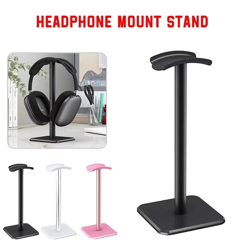 Gaming Accessories White - Universal Multi-functional Headphone Stand Plastic Portable
