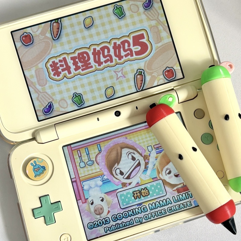Gaming Accessories Cute - Stylus Pen Cute Apple Shape 3D
