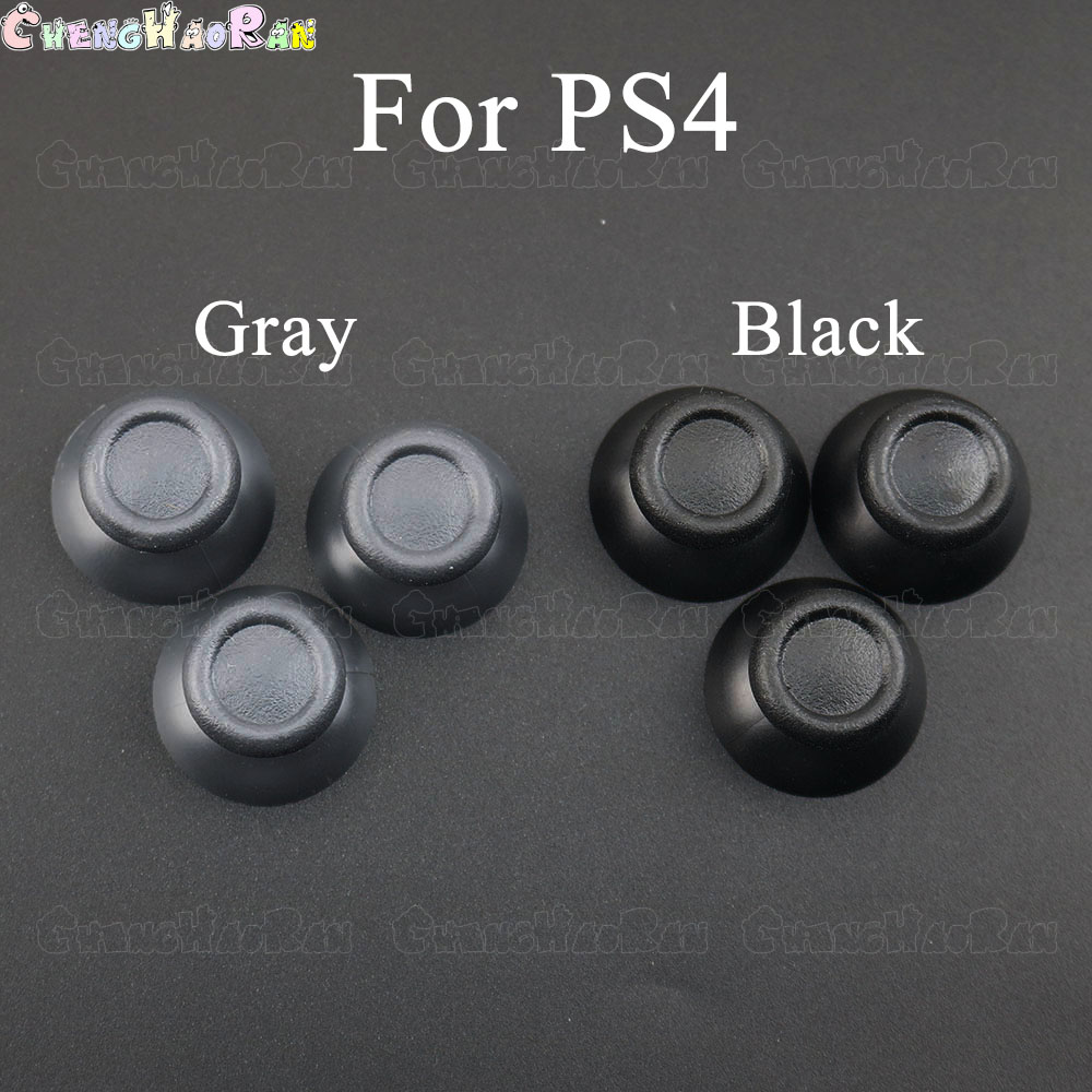 Gaming Accessories Controller - 2pcs Gray Analog Cover 3D Thumb