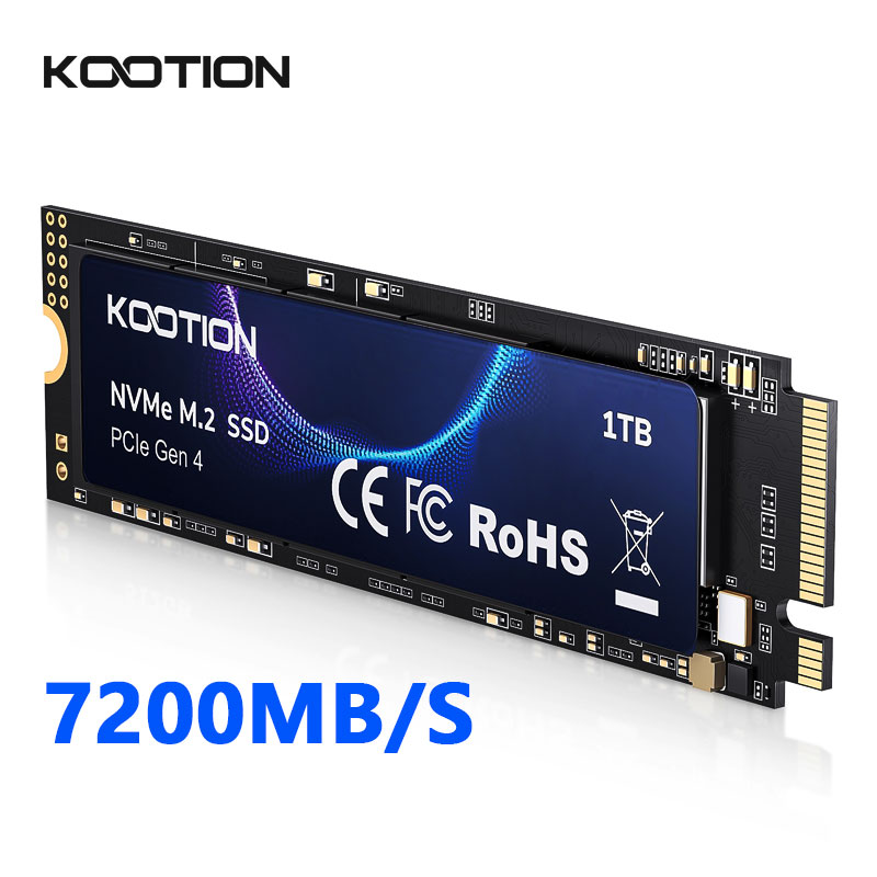 M2 Heatsink Cooler - KOOTION 1TB NVMe M2 SSD with