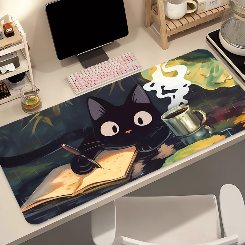 Gaming Accessories Women - Kawaii Black Cat Silicone Soft Gaming