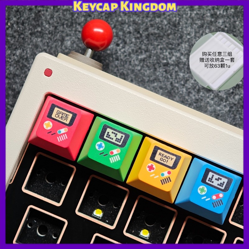 Gaming Accessories Cute - Creative Anime Keycaps Mechanical Keyboard Cherry