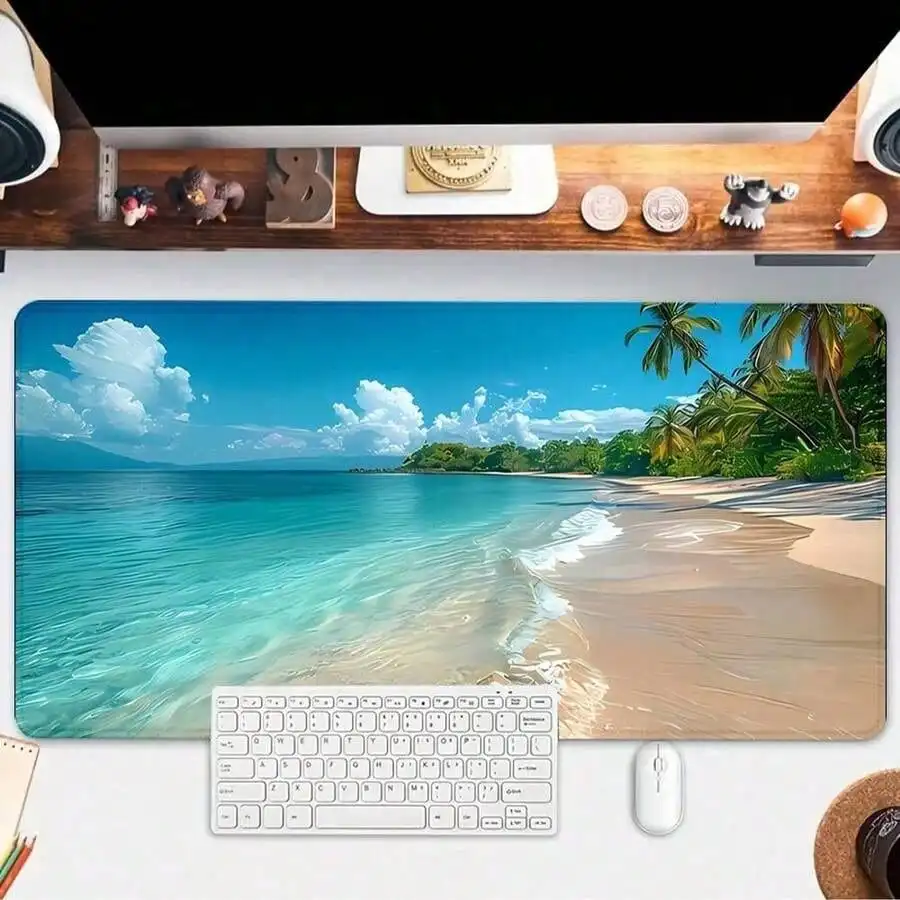 Blue Ocean Mouse Pad Summer Be - Gaming Accessories As Gifts ulasan dan harga