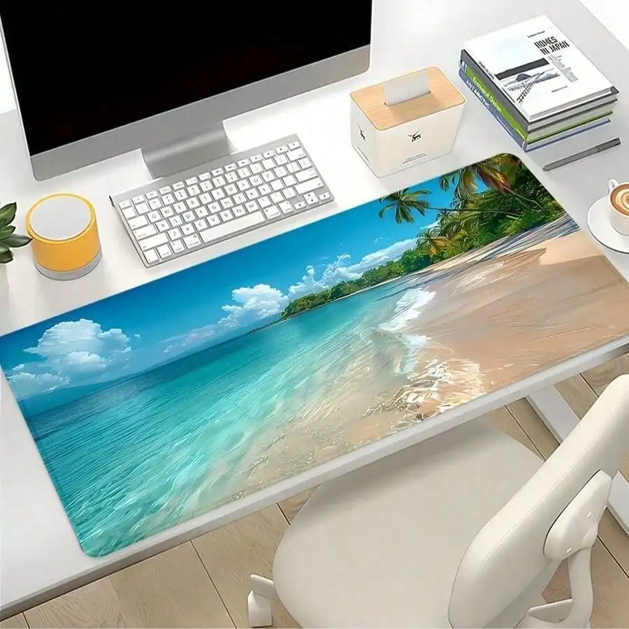 Blue Ocean Mouse Pad Summer Be - Gaming Accessories As Gifts ulasan dan harga