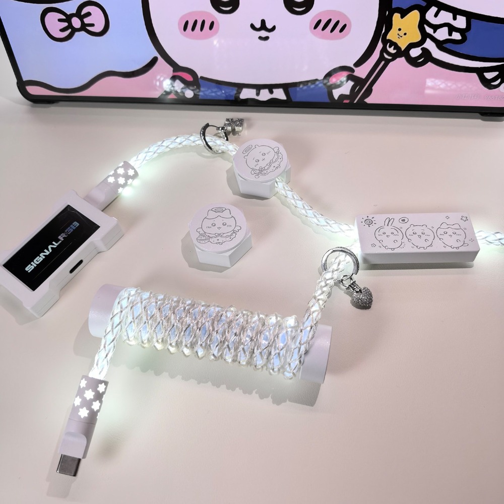 UNKNOWN ERROR D40 Cool White L - Gaming Accessories White ulasan dan harga