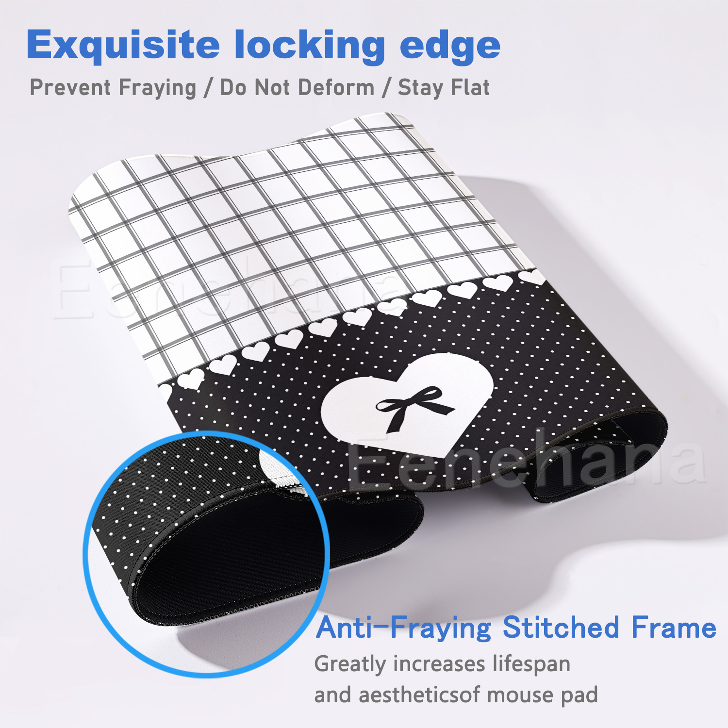 Mouse Pad Ins Large Gaming Bow - Gaming Accessories White ulasan dan harga