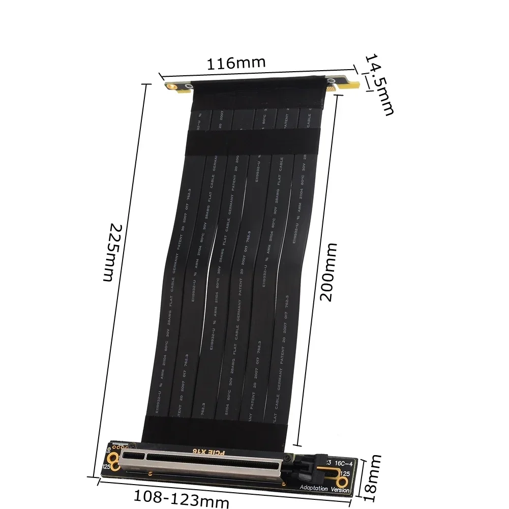 PCI Express X4 X8 X16 to X16 R - Vertical Gpu Bracket ulasan dan harga