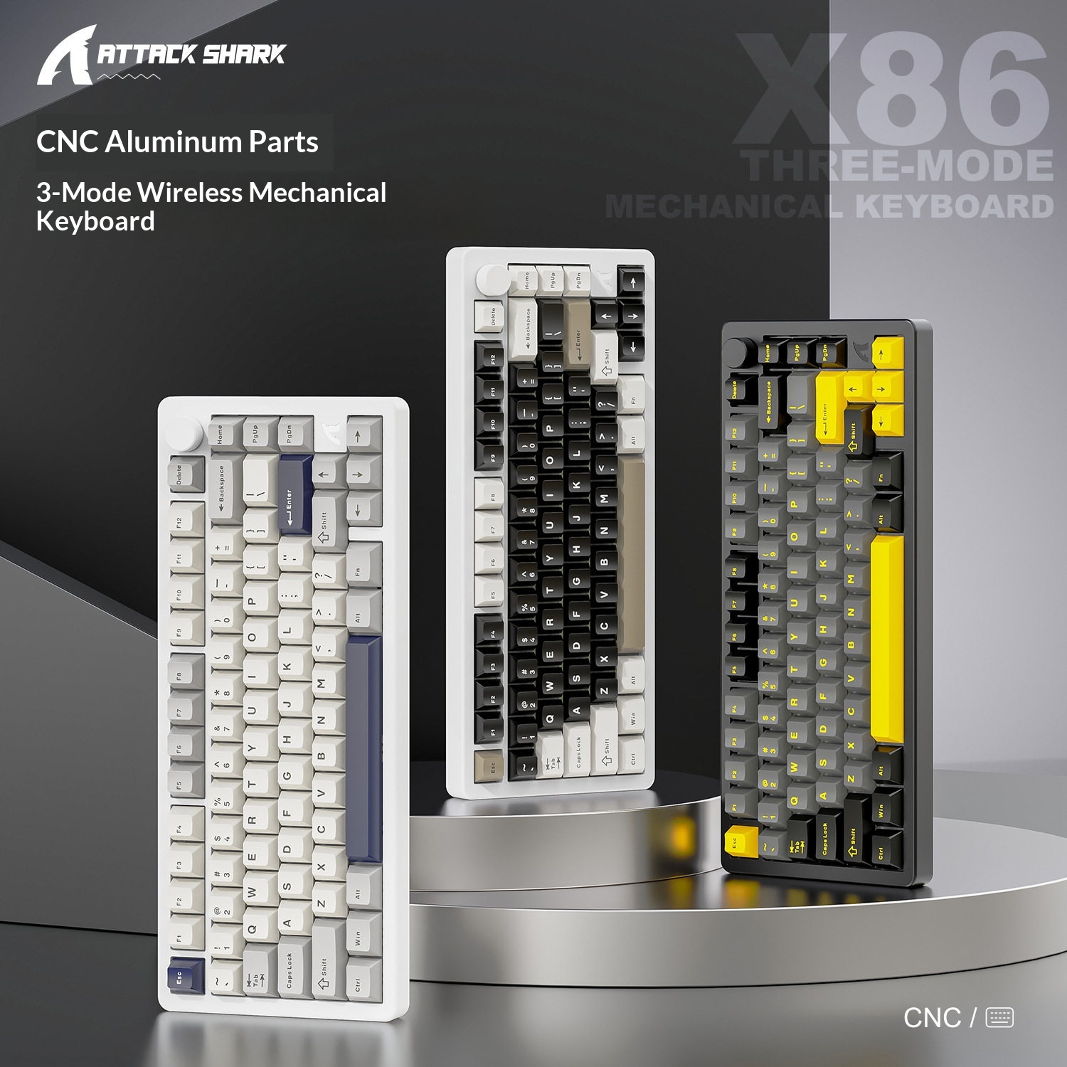 Attack Shark X86 Mechanical Ke - Gaming Accessories Rgb ulasan dan harga