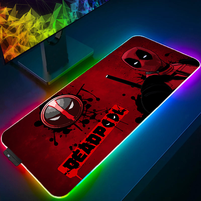 LED Mouse Pad Gaming Backlight - Gaming Accessories Rgb ulasan dan harga