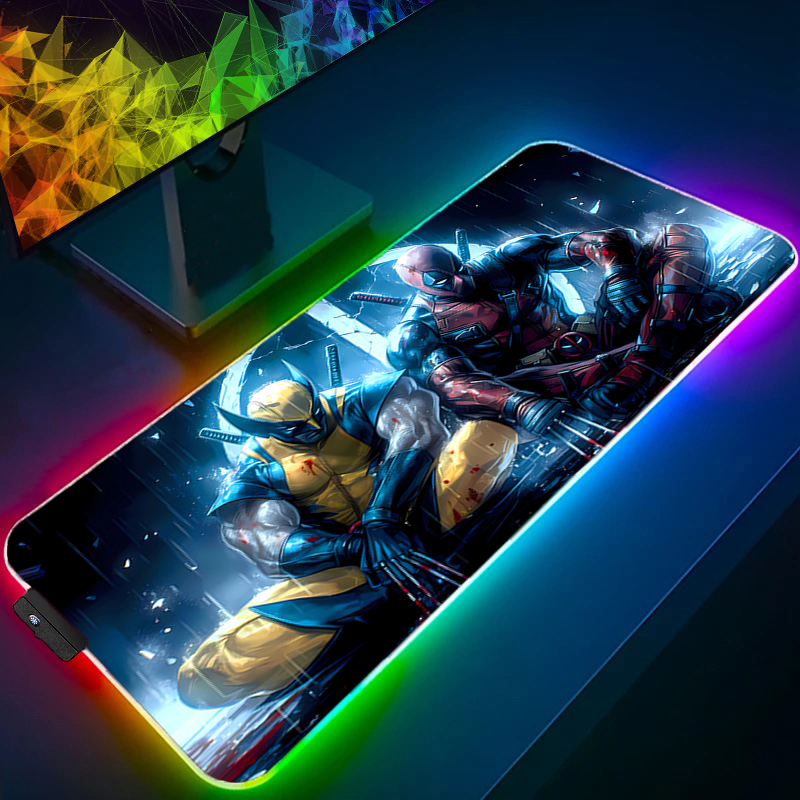 LED Mouse Pad Gaming Backlight - Gaming Accessories Rgb ulasan dan harga