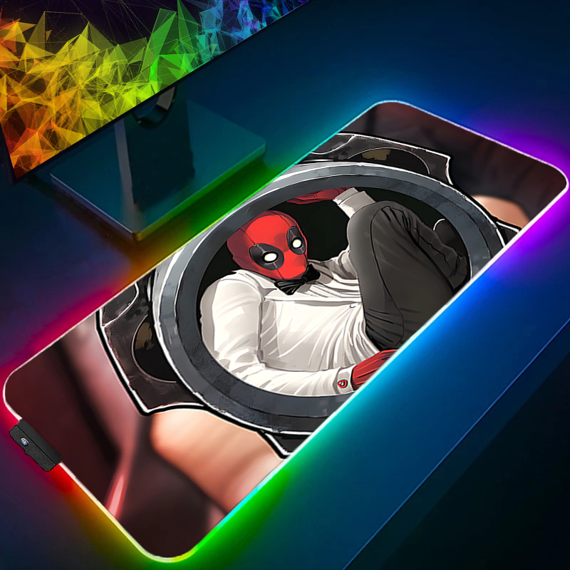 LED Mouse Pad Gaming Backlight - Gaming Accessories Rgb ulasan dan harga
