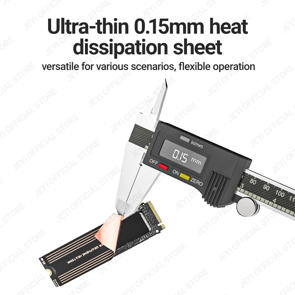 JEYI Graphene 2280 2242 2230 M - M2 Heatsink Cooler ulasan dan harga