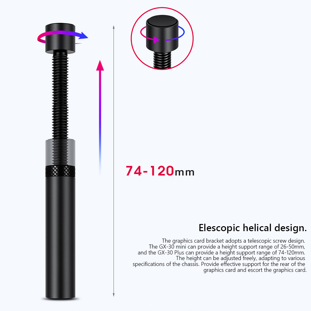 Graphics Card GPU Brace Suppor - Vertical Gpu Bracket ulasan dan harga