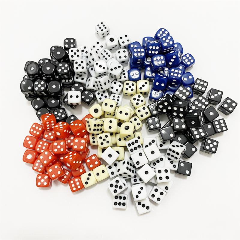 50 Piece 10mm Acrylic Square P - Gaming Accessories White ulasan dan harga