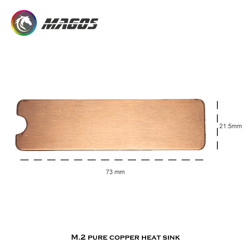 Notebook M.2 SSD Radiator Copp - M2 Heatsink Cooler ulasan dan harga