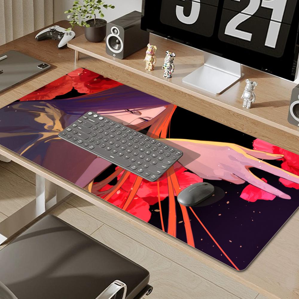 Large Mouse Pad black white An - Gaming Accessories White ulasan dan harga