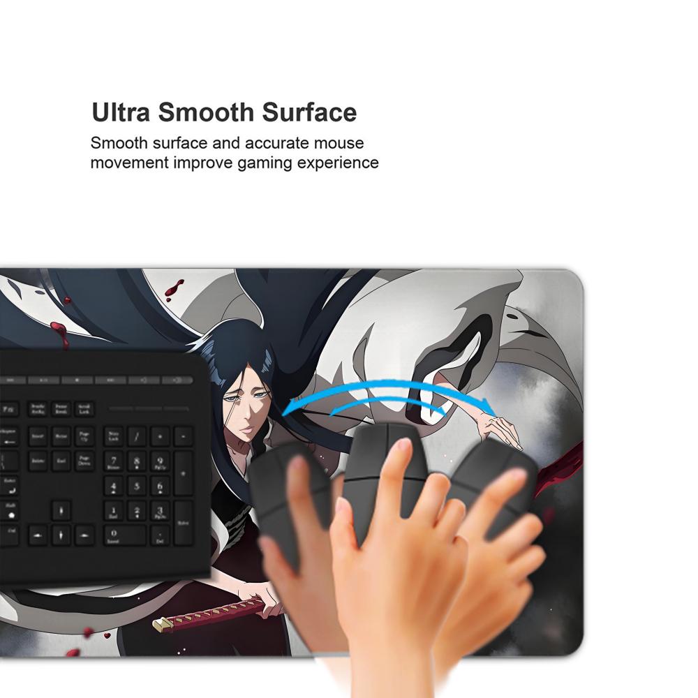 Large Mouse Pad black white An - Gaming Accessories White ulasan dan harga