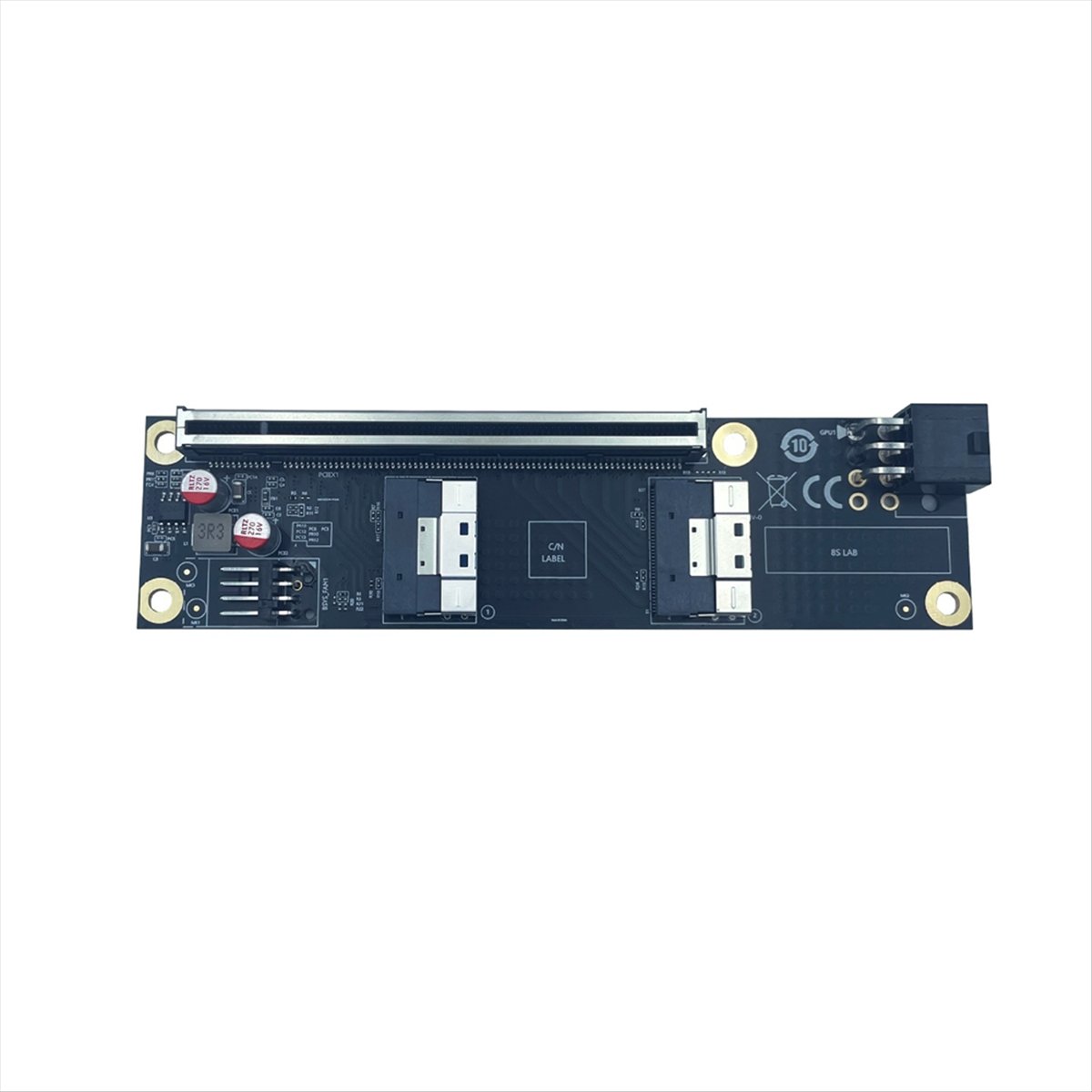 A10I 2 Port PCI-E 4.0 X16 to S - Vertical Gpu Bracket ulasan dan harga