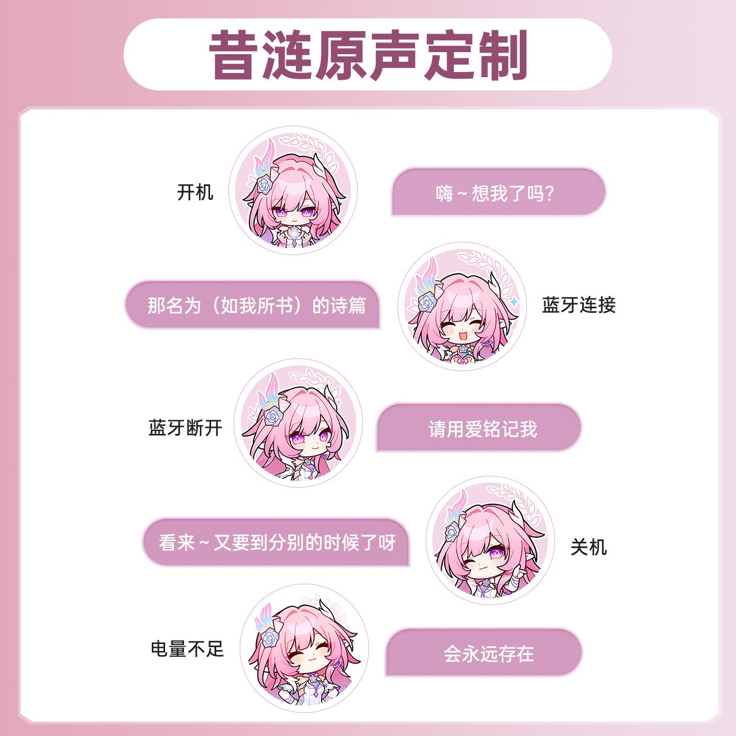 Cyrene Honkai：Star Rail Game B - Gaming Accessories ulasan dan harga