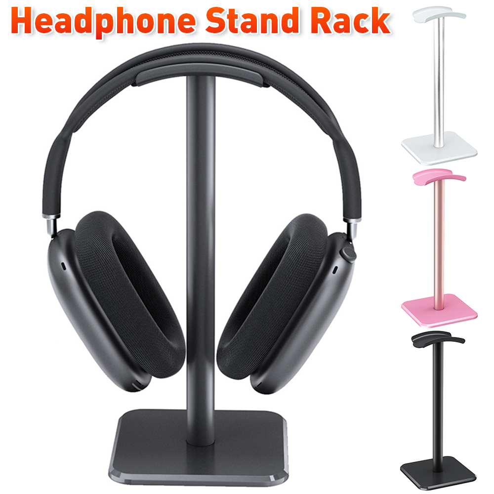 Headphone Holder Rack Aluminiu - Gaming Accessories White ulasan dan harga