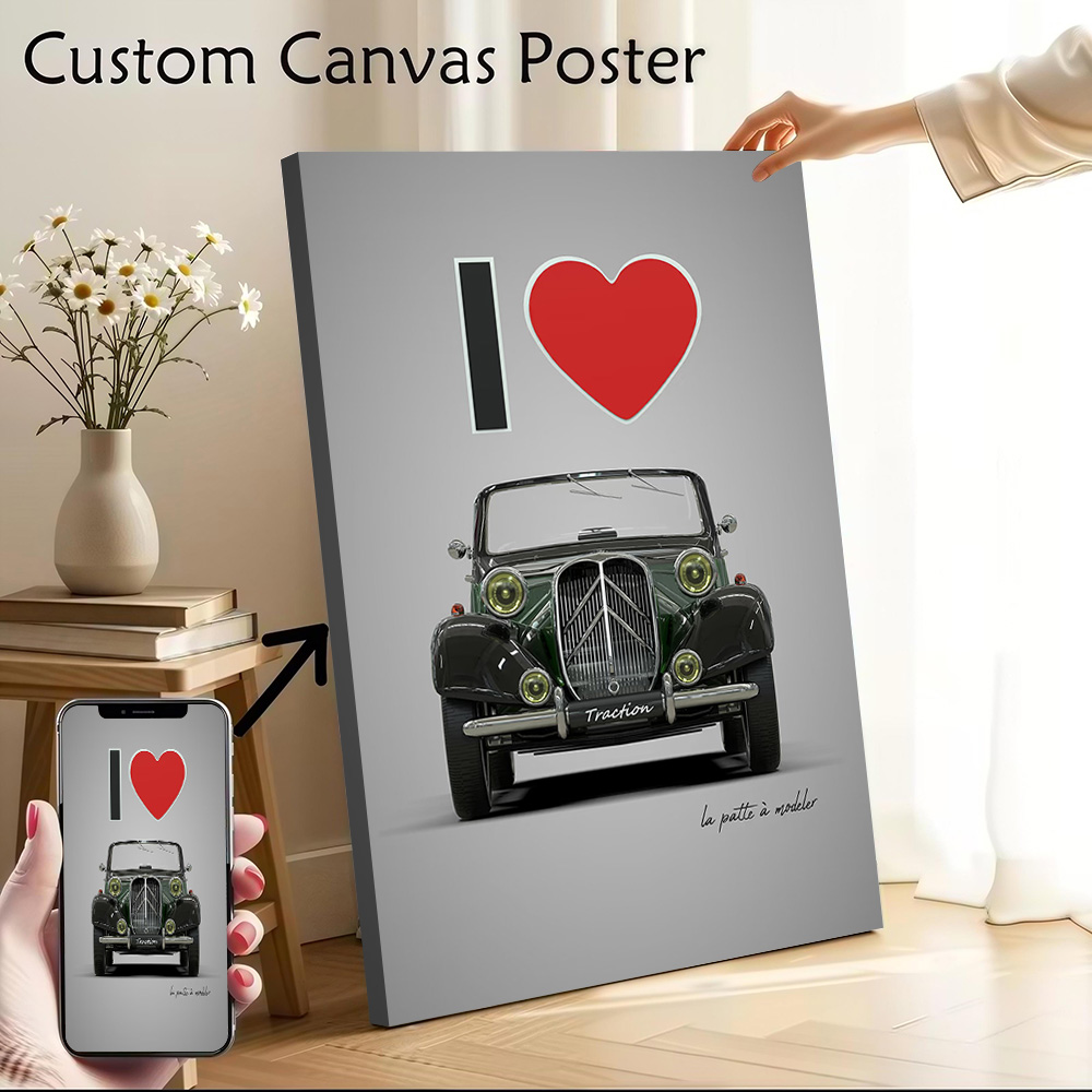 I Love Traction Printed Canvas - Gaming Accessories ulasan dan harga