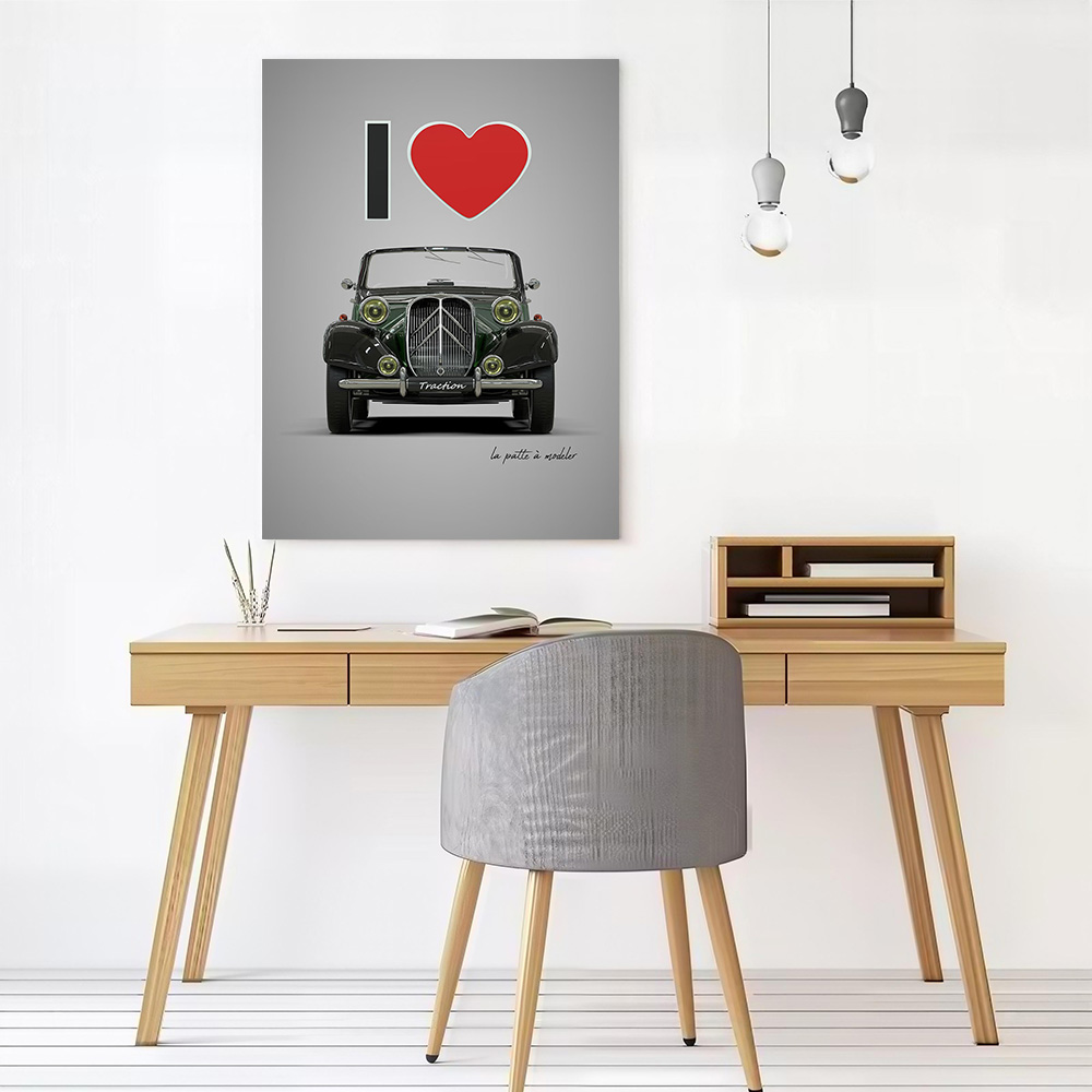 I Love Traction Printed Canvas - Gaming Accessories ulasan dan harga