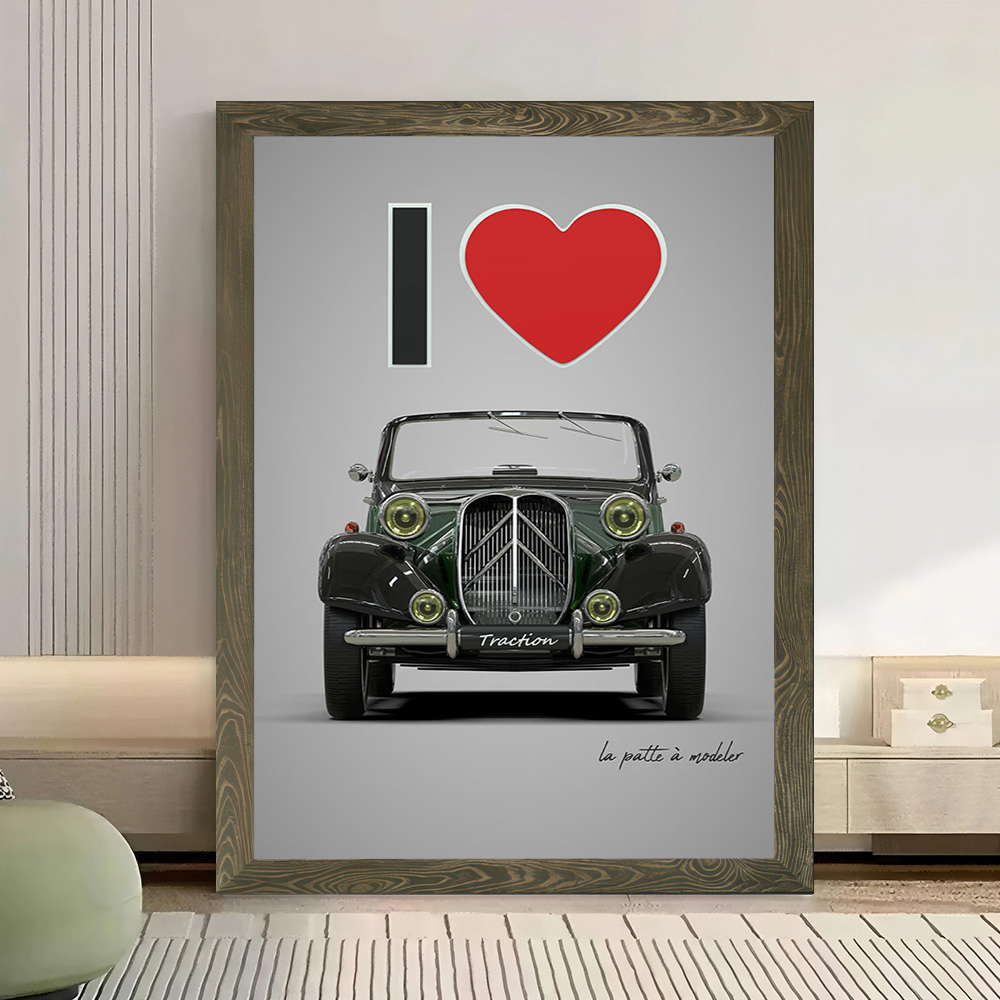 I Love Traction Printed Canvas - Gaming Accessories ulasan dan harga