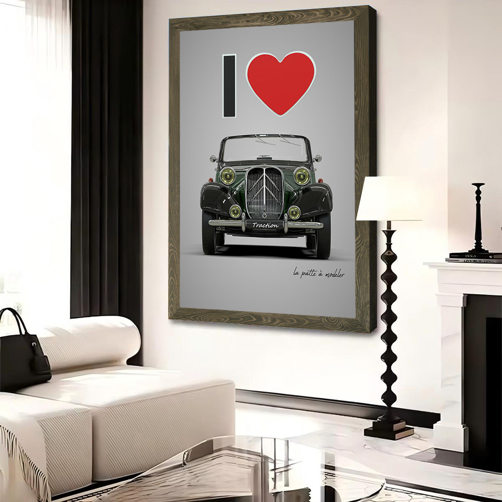 I Love Traction Printed Canvas - Gaming Accessories ulasan dan harga