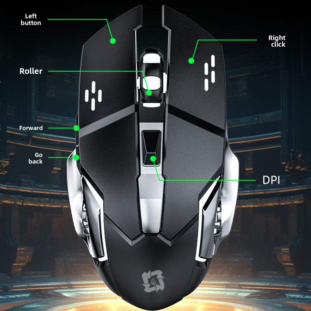 Rechargeable Wireless Gaming M - Gaming Accessories ulasan dan harga