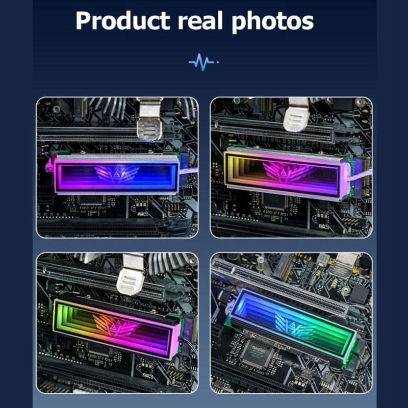 DT21 5V ARGB Sync M.2 SSD Heat - M2 Heatsink Cooler ulasan dan harga