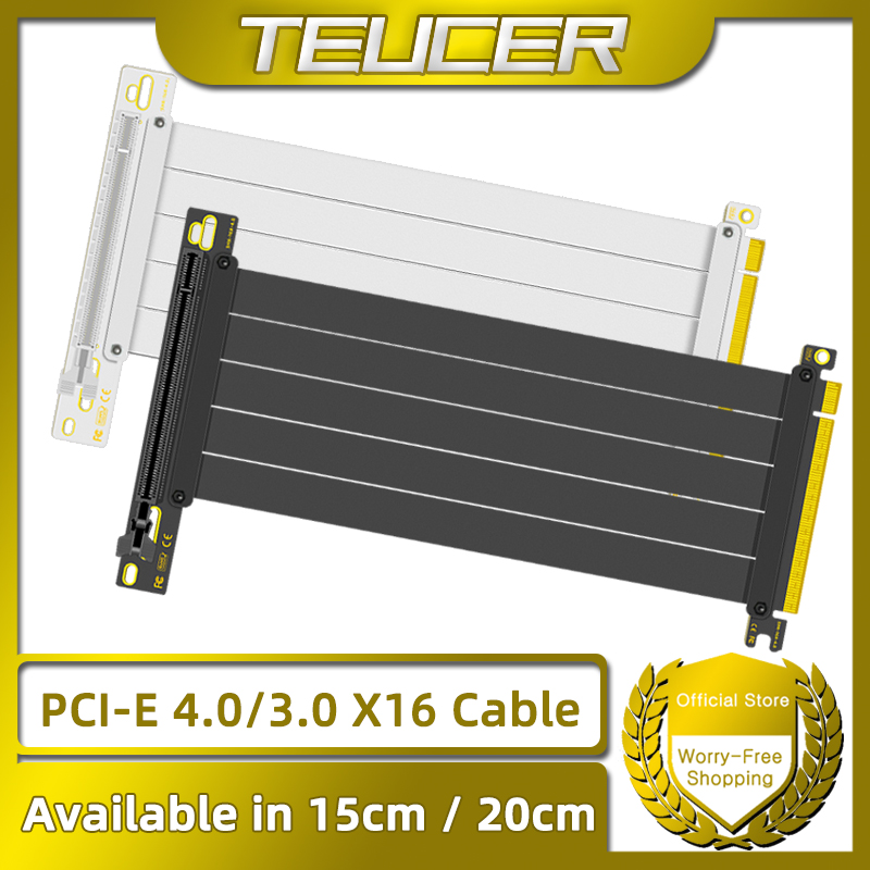 TEUCER PCI-E 4.0 X16 Riser Cab - Vertical Gpu Bracket ulasan dan harga