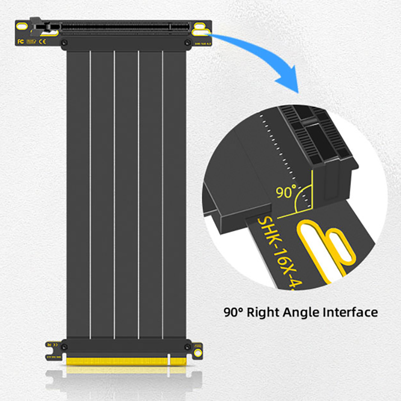 TEUCER PCI-E 4.0 X16 Riser Cab - Vertical Gpu Bracket ulasan dan harga