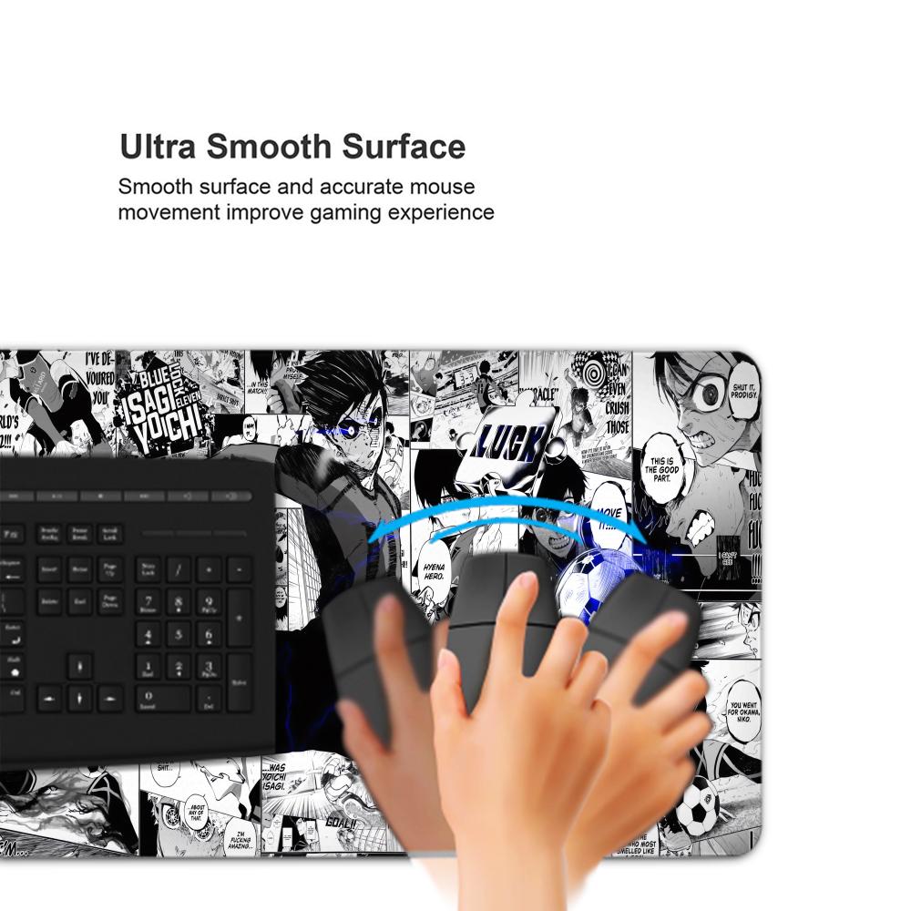 Black And White Anime Mouse Pa - Gaming Accessories White ulasan dan harga