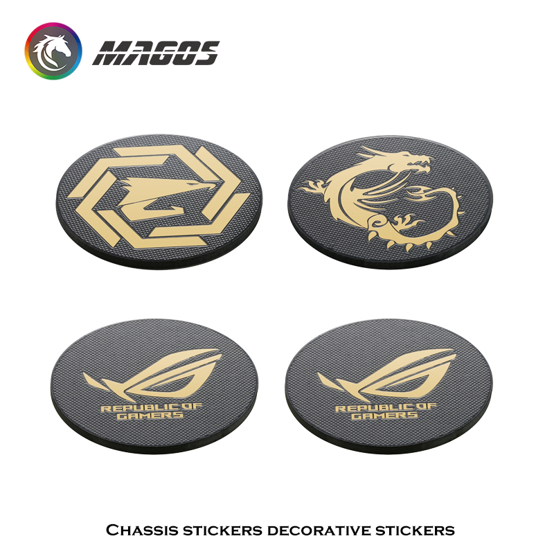 Computer Case Fan Metal Sticke - Gaming Accessories Rgb ulasan dan harga