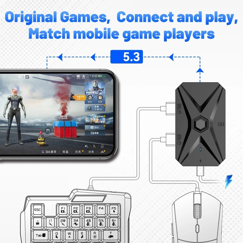 M1 Pro+ Keyboard & Mouse Mappe - Gaming Accessories Manufacturers ulasan dan harga