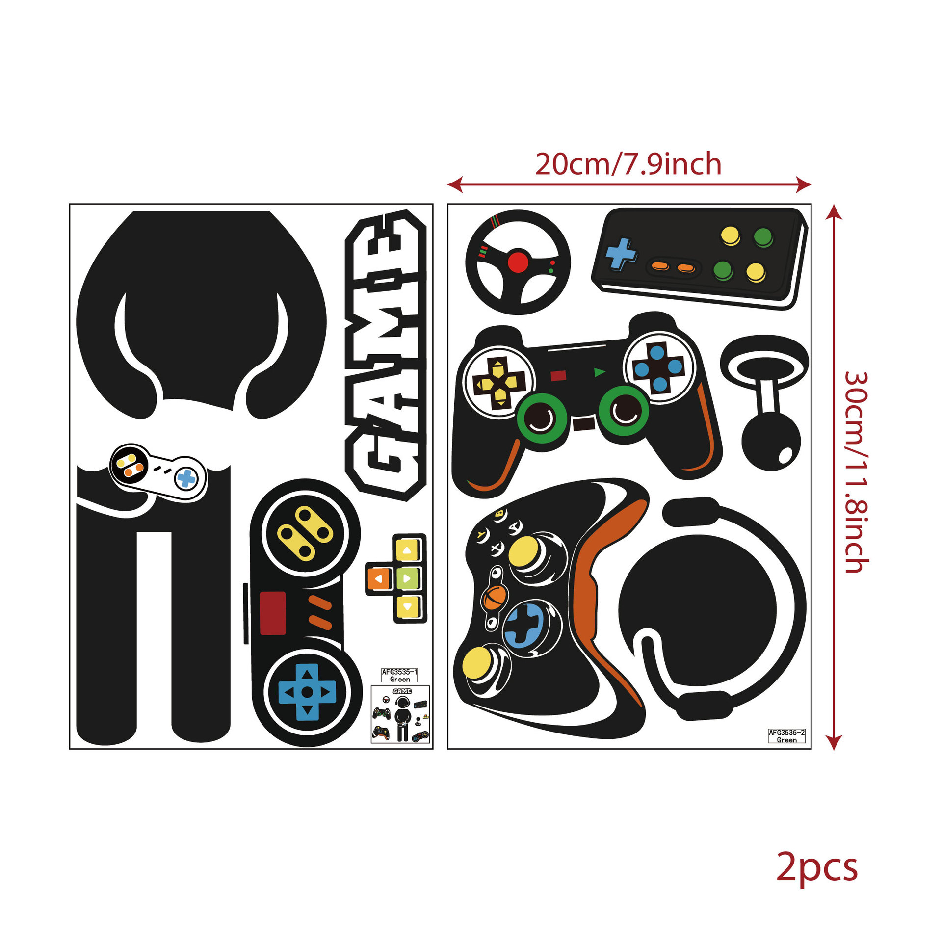 Game Handle Gaming Zone Lumino - Gaming Accessories Wall ulasan dan harga