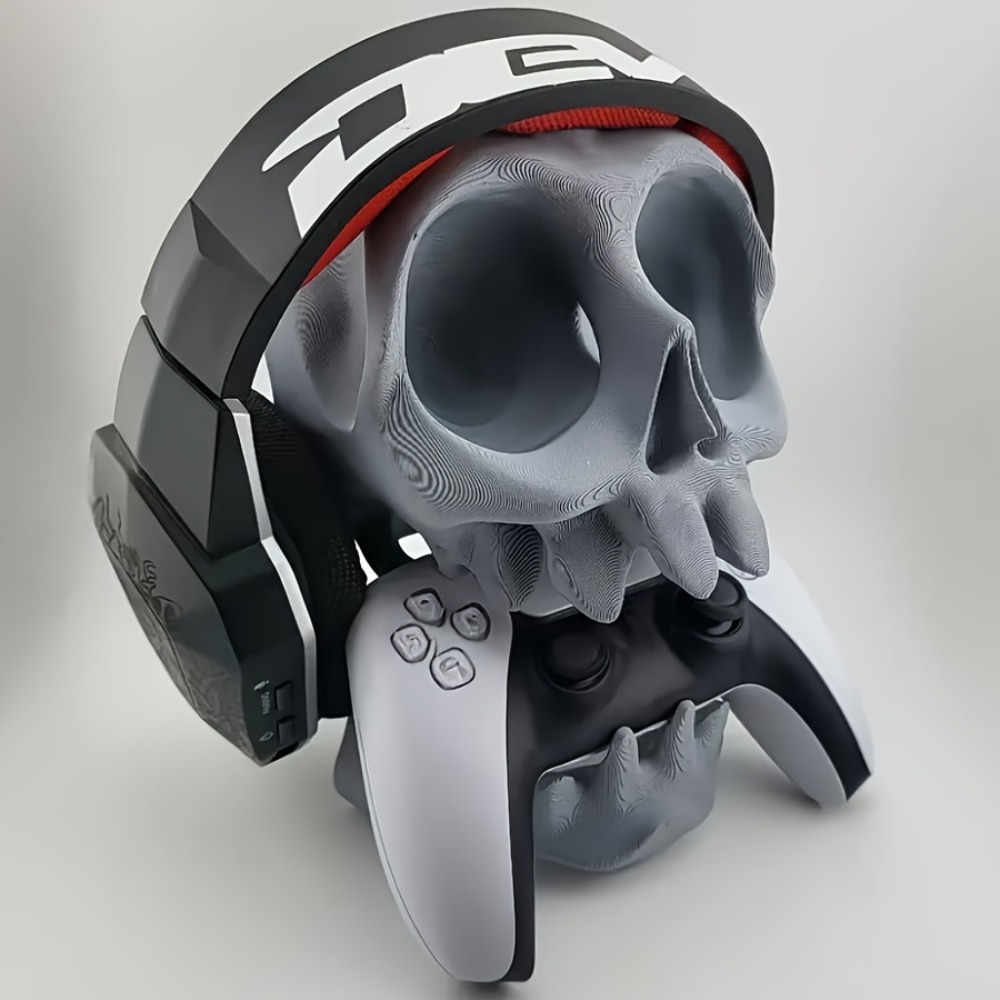 Skull Shaped Controller Stand  - Gaming Accessories Controller ulasan dan harga