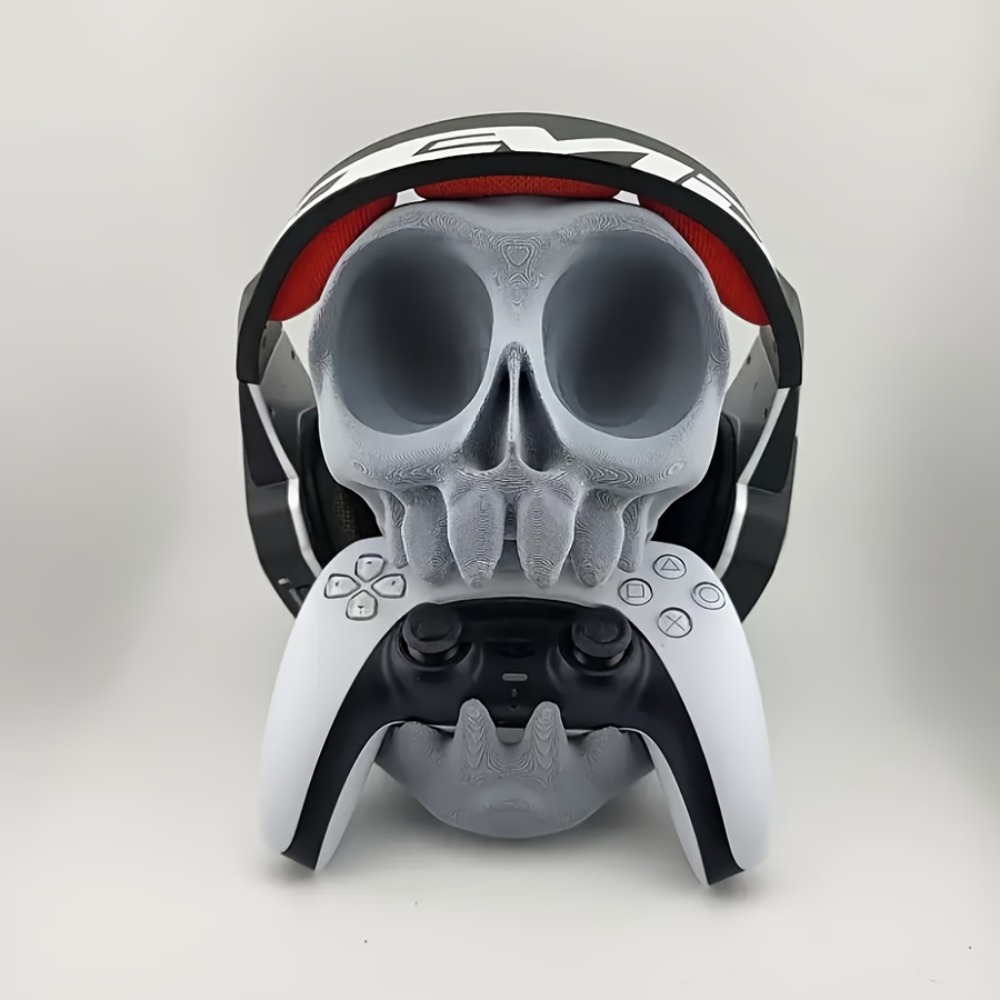 Skull Shaped Controller Stand  - Gaming Accessories Controller ulasan dan harga
