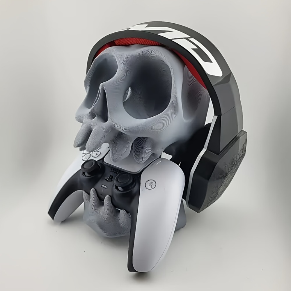 Skull Shaped Controller Stand  - Gaming Accessories Controller ulasan dan harga