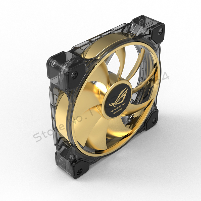Computer Case Fan Logo Sticker - Gaming Accessories Rgb ulasan dan harga