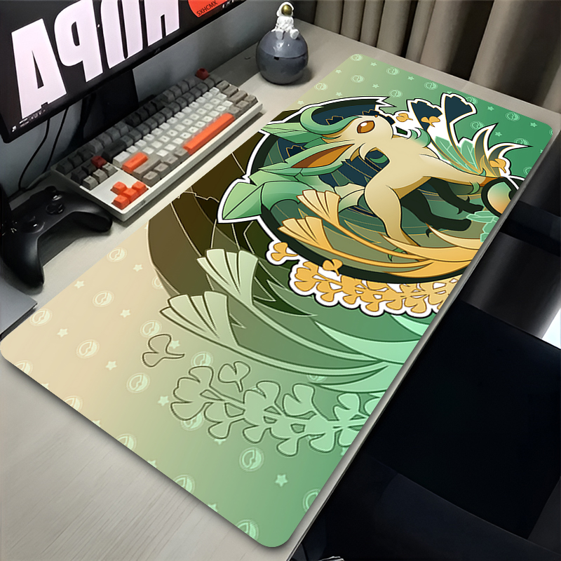 Mouse Pad Gamer P-pokemon Leaf - Gaming Accessories For Laptop ulasan dan harga
