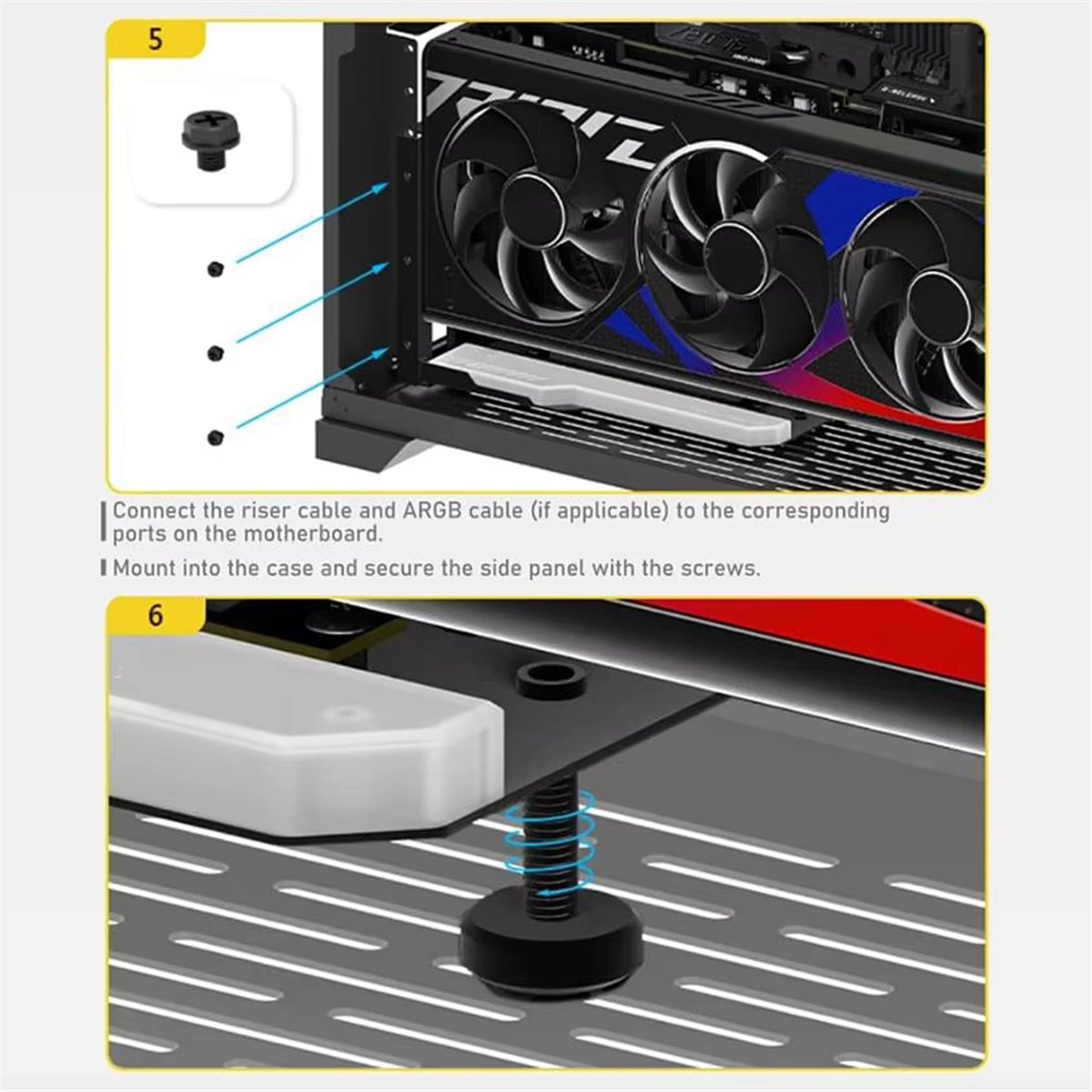 A14M Vertical GPU Mounting Bra - Vertical Gpu Bracket ulasan dan harga
