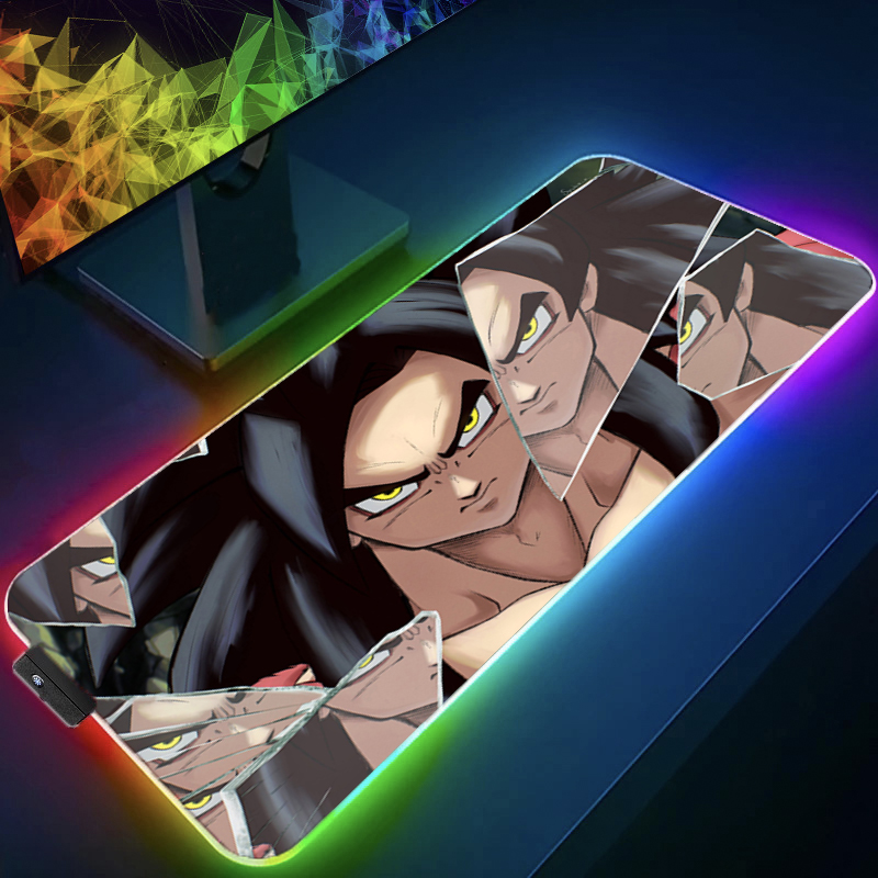 LED Mouse pad Dragon Ball Comp - Gaming Accessories Rgb ulasan dan harga