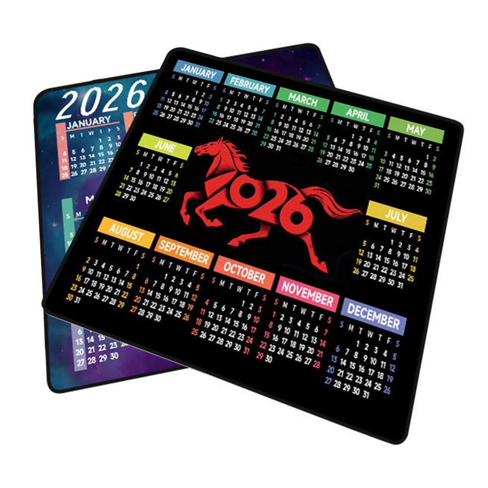 2026 Calendar Mouse Pad Waterp - Gaming Accessories For Laptop ulasan dan harga
