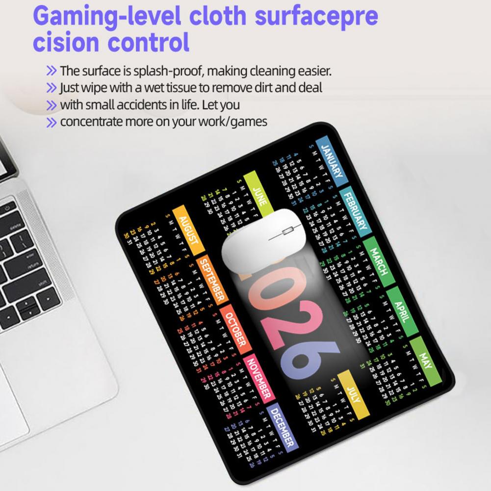 2026 Calendar Mouse Pad Waterp - Gaming Accessories For Laptop ulasan dan harga