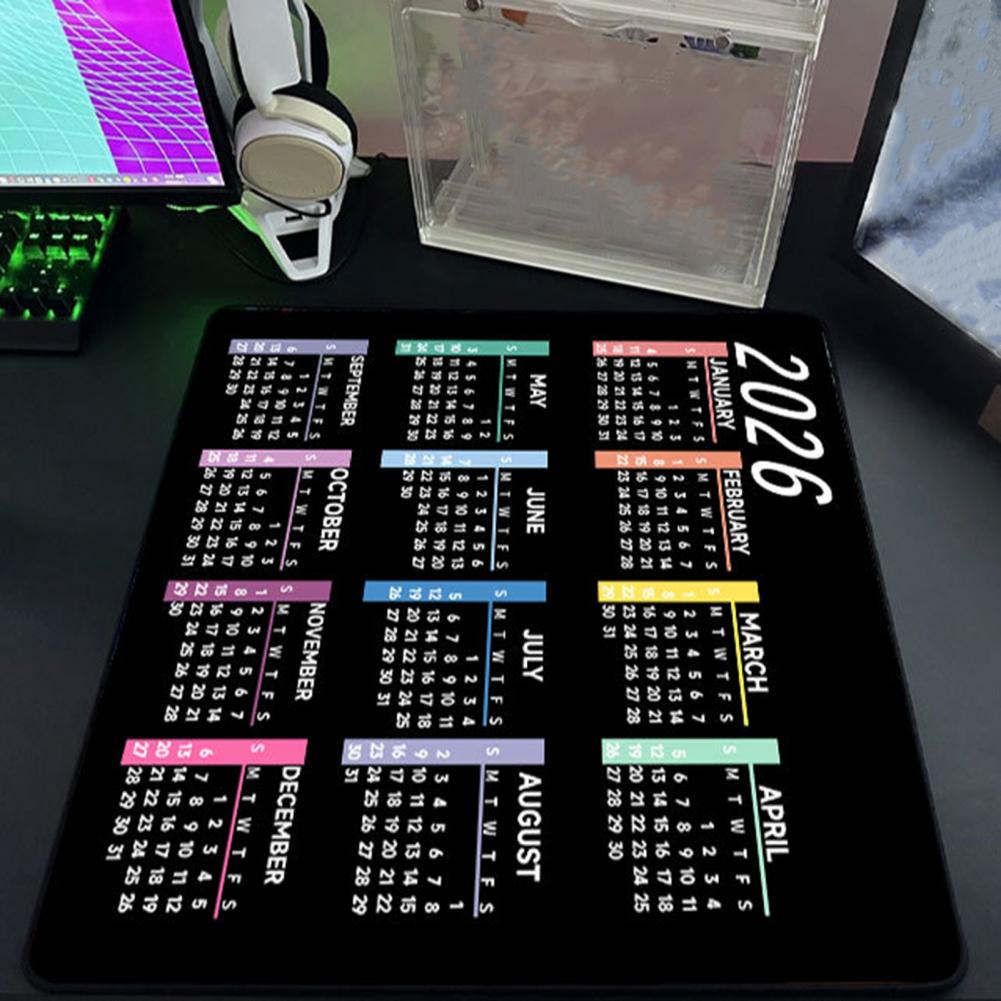 2026 Calendar Mouse Pad Waterp - Gaming Accessories For Laptop ulasan dan harga
