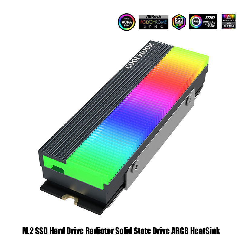 5V 3Pin ARGB AURA SYNC Compute - M2 Heatsink Cooler ulasan dan harga