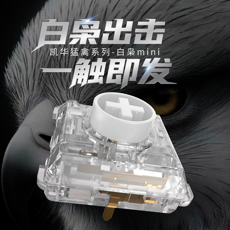 Kailh Choc White Owl Switch Mi - Gaming Accessories White ulasan dan harga
