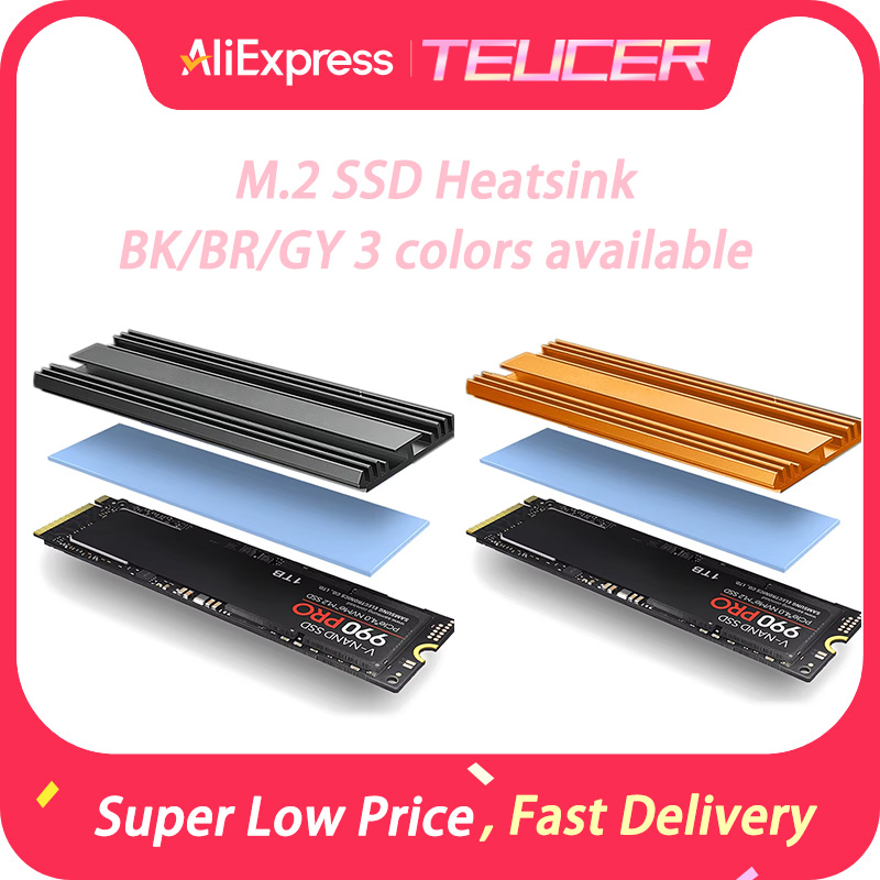 TEUCER M2 2280 Solid State Har - M2 Heatsink Cooler ulasan dan harga