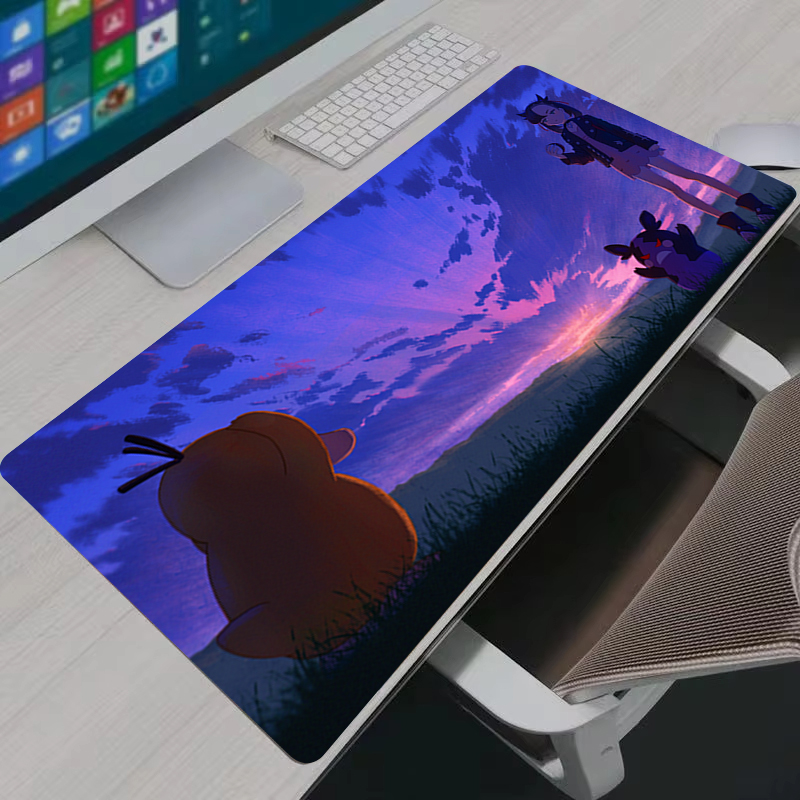 Mousepad Anime P-Pokemon Psydu - Gaming Accessories For Laptop ulasan dan harga